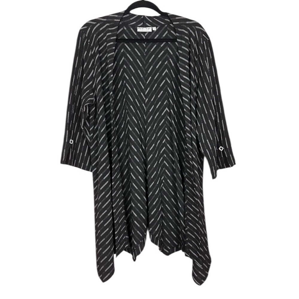 Habitat Clothes to Live In Womens Open Front Cardigan Top Size small